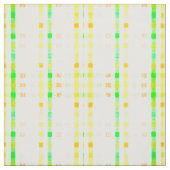 Geel geruit licht stof (Swatch)