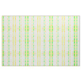 Geel geruit licht stof (Fat Quarter)