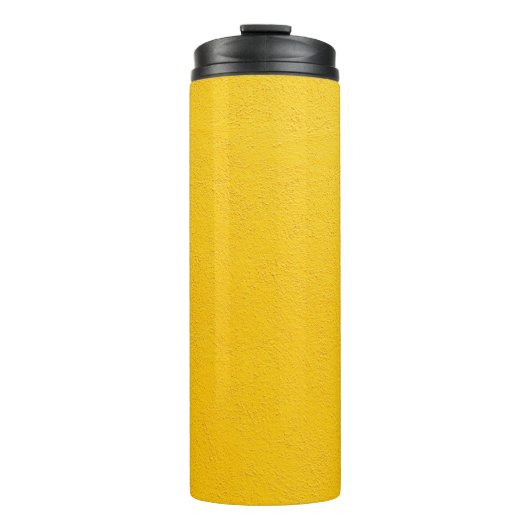 Geel geschilde wand thermosbeker (Voorkant)
