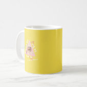 Geel | Gesponnen-a-mid-regeling Boomer: Anti-MLM-t Koffiemok (Voorkant links)