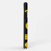 Geel gezicht Case-Mate iPhone case (Achterkant/rechts)