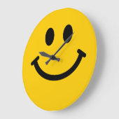 Geel gezicht grote klok (Hoek)