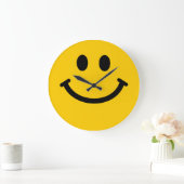 Geel gezicht grote klok (Huis)