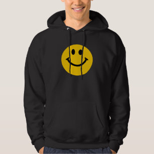 Geel gezicht hoodie