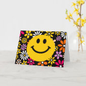 Geel gezicht kaart (Gele Bloem)