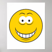 Geel gezicht poster (Voorkant)