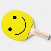 Geel gezicht tafeltennisbatje (Zijkant)