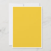 Geel Gezocht Western Cowboy Birthday Uitnodiging (Achterkant)