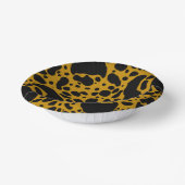 Geel gif Dart Kikker Papieren Kommen (Gebogen)