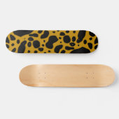 Geel gif Dart Kikker Persoonlijk Skateboard (Horizontaal)
