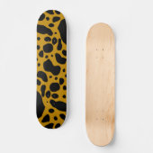 Geel gif Dart Kikker Persoonlijk Skateboard (Voorkant)
