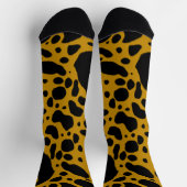 Geel gif Dart Kikker Sokken (Top)