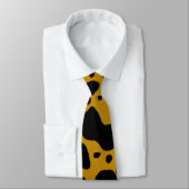 Geel gif Dart Kikker Stropdas (Gebonden)