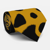 Geel gif Dart Kikker Stropdas (Opgerold)