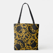 Geel gif Dart Kikker Tote Bag (Achterkant)