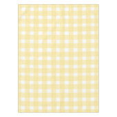 Geel Gingham Tafelkleed (Voorkant)