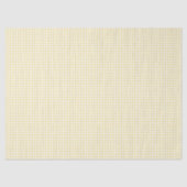 Geel Gingham Tissuepapier (Voorkant)