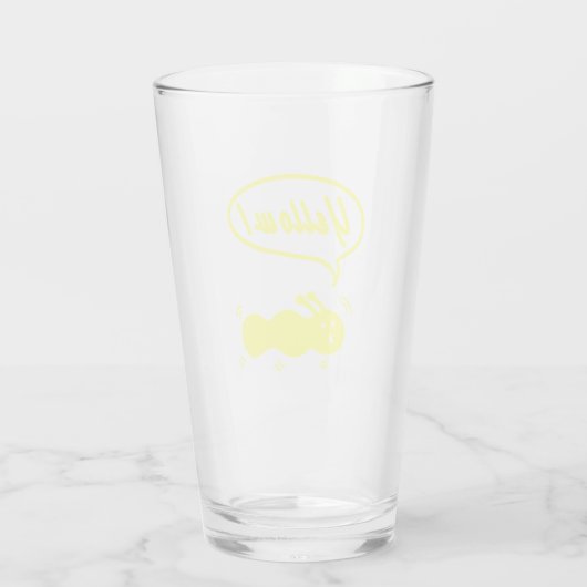 Geel! Glas (Achterkant)