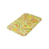 Geel Glas in lood Abstract Badmat (Gekanteld)