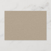 GEEL GOLD FOLIAGE WATERVERF WREATH WEDDING RSVP INFORMATIEKAARTJE (Achterkant)