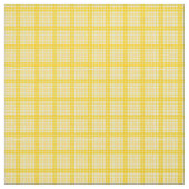 Geel Goud Bright Gingham Plaid Tartan Stof (Swatch)
