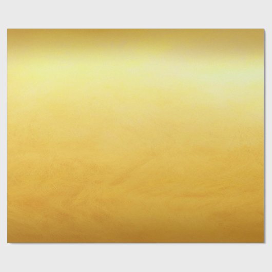 Geel Goud Cadeaupapier (Vlak)