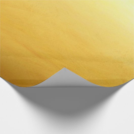 Geel Goud Cadeaupapier (Hoek)