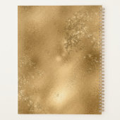 Geel Goud & Elke Kleur Boerderij Rustieke Bruiloft Planner (Achterkant)