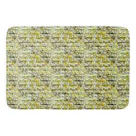 Geel goud en zwarte Cheetah printplaat Badmat