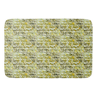 Geel goud en zwarte Cheetah printplaat Badmat