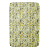 Geel goud en zwarte Cheetah printplaat Badmat (Voorkant Verticaal)