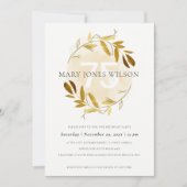 GEEL GOUD FAUNA WREATH ELKE 75 MILJOEN JAAR KAART (Voorkant)