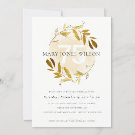 GEEL GOUD FAUNA WREATH ELKE 75 MILJOEN JAAR KAART