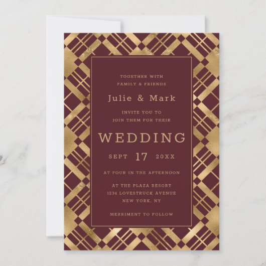 Geel Goud & Om het even welke Kleur Achtergrond Pl Kaart (Voorkant)