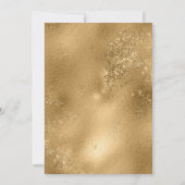 Geel Goud & Om het even welke Kleur Achtergrond Pl Kaart (Achterkant)