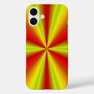 Geel Goud Rode Regenboog iPhone 16 Plus Hoesje