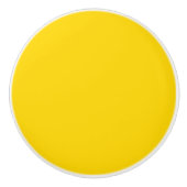 Geel goud, vast keramische knop (Voorkant)