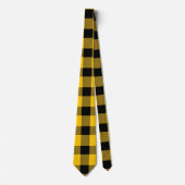Geel/goudbuffelblok Stropdas (Voorkant)