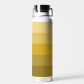 GEEL GOUDE KLEUR STRIPE LIJN PATRONAAM WATERFLES (Achterkant)