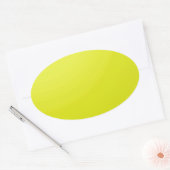 geel gouden kleur schaduw blanco: tekst toevoegen ovale sticker (Envelop)