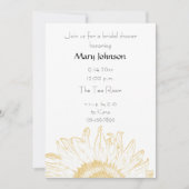 Geel grafisch Vrijgezellenfeest Kaart (Voorkant)