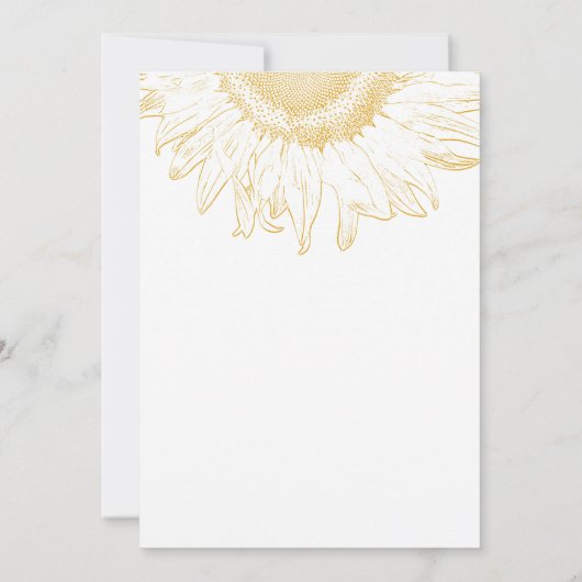 Geel grafisch Vrijgezellenfeest Kaart (Achterkant)