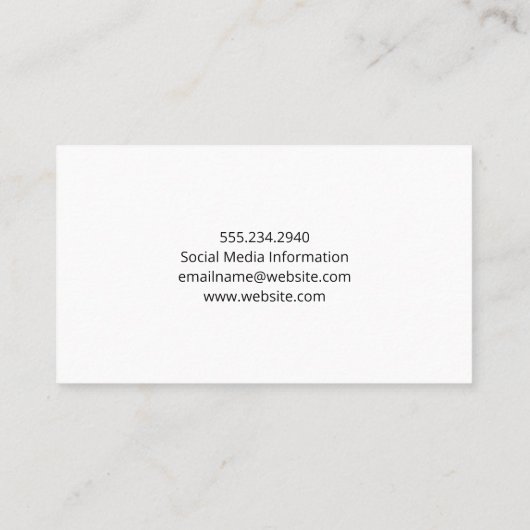 Geel Grijs Abstract | industriële strepen Visitekaartje (Achterkant)