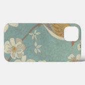 Geel, grijs en beige vogel op een bijkantoor Case-Mate iPhone case (Achterkant (horizontaal))