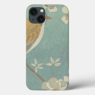 Geel, grijs en beige vogel op een filiaal Case-Mate iPhone case