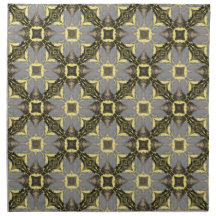 Geel, grijs en zwart blokpatroon