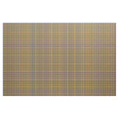 Geel grijs Gingham Pattern Stof (Yard (91,4 cm))