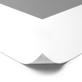 Geel grijs minimalistisch kleurenblok poster (Hoek)