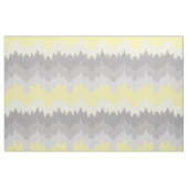 Geel grijs Ombre Chevron Zigzag Stof (Fat Quarter)