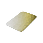 Geel grijs ombre Mach cool elegant Patroon Badmat (Gekanteld)